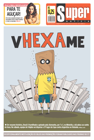 Illustration for article titled Today's Brazilian Newspaper Covers Are Pure Sadness